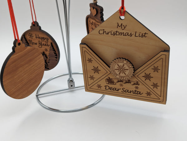 "My Christmas List"/"Ma liste de Noel" Ornament