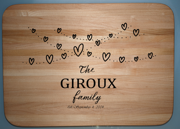 Custom Engraved Serving Board