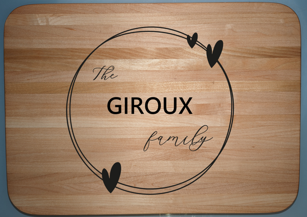Custom Engraved Serving Board