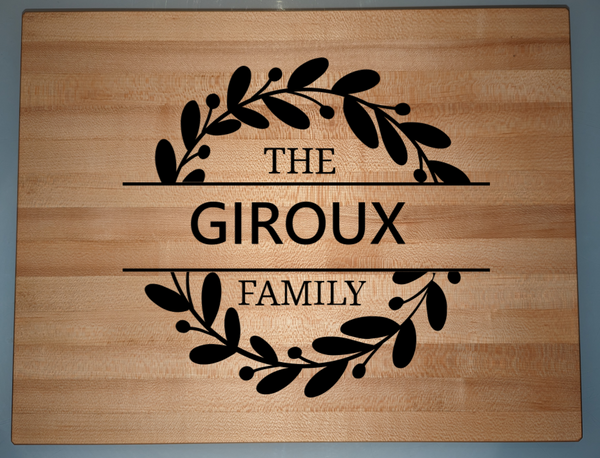 Custom Engraved Serving Board