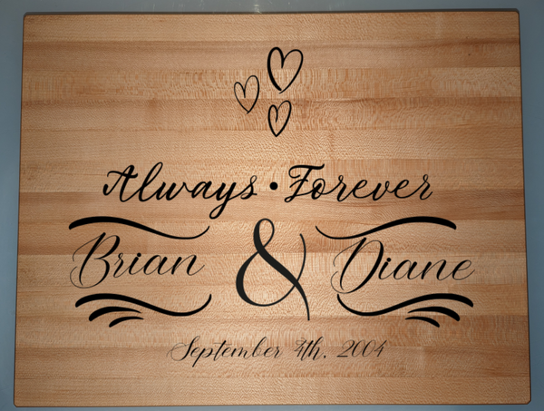 Custom Engraved Serving Board