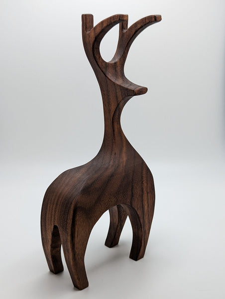 Wooden Reindeer (7" tall)