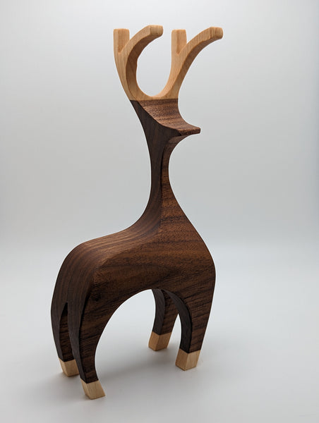 Wooden Reindeer (7" tall)