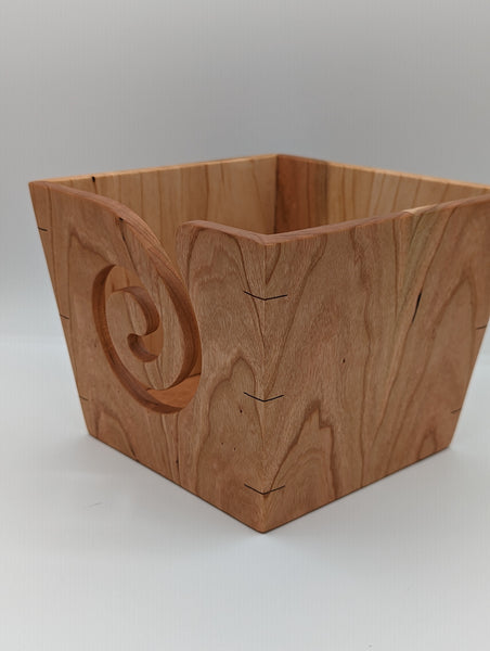 Tapered Yarn Bowl - Cherry