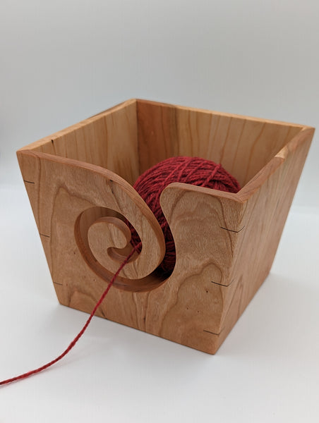 Tapered Yarn Bowl - Cherry