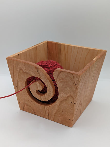 Tapered Yarn Bowl - Cherry