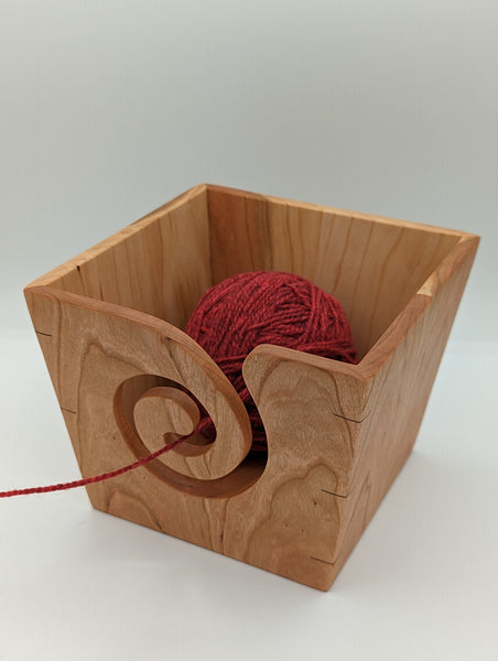 Tapered Yarn Bowl - Cherry