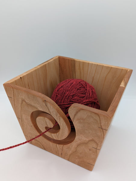 Tapered Yarn Bowl - Cherry
