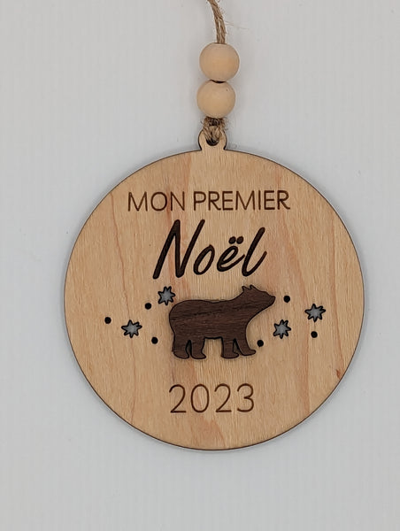 Baby's First Christmas - Personalized Christmas Ornament