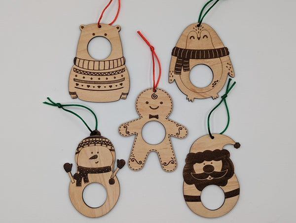 Christmas Ornaments with Lindor Chocolate