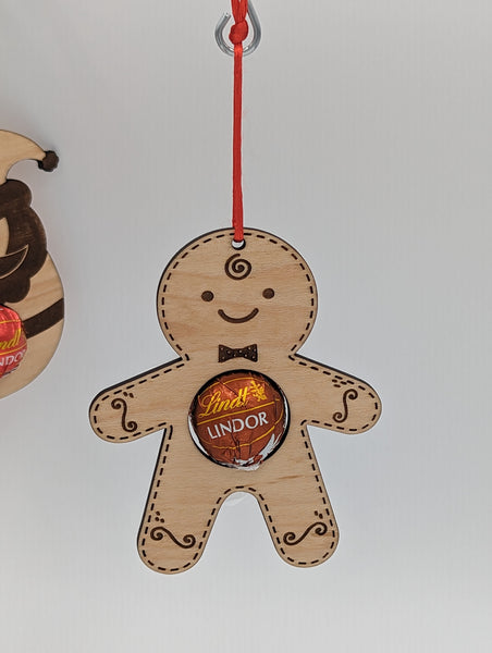 Christmas Ornaments with Lindor Chocolate