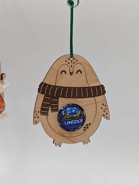 Christmas Ornaments with Lindor Chocolate