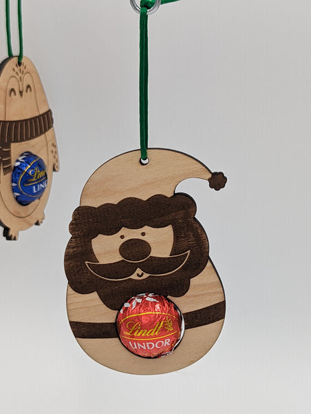 Christmas Ornaments with Lindor Chocolate