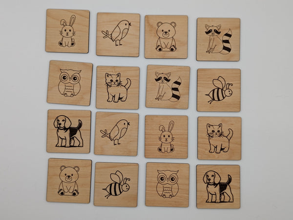 Personalized Box + Memory Game (16 pieces)