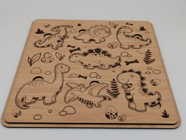 Wooden Puzzle - Dinosaurs