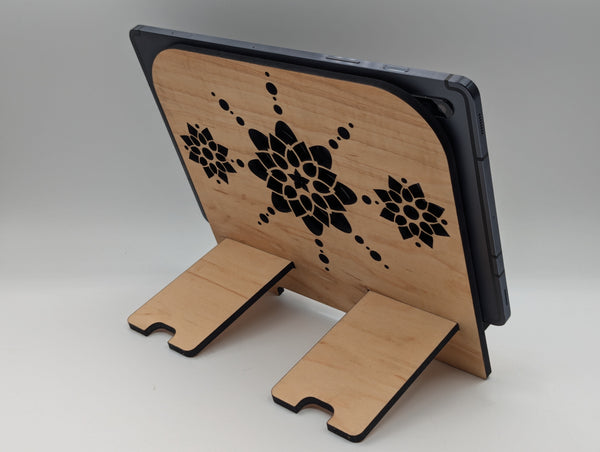 Tablet Stand - Floral Design
