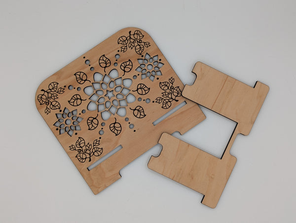 Tablet Stand - Floral Design