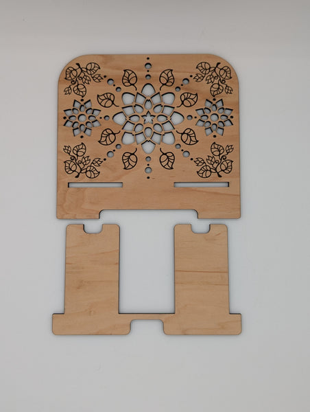 Tablet Stand - Floral Design