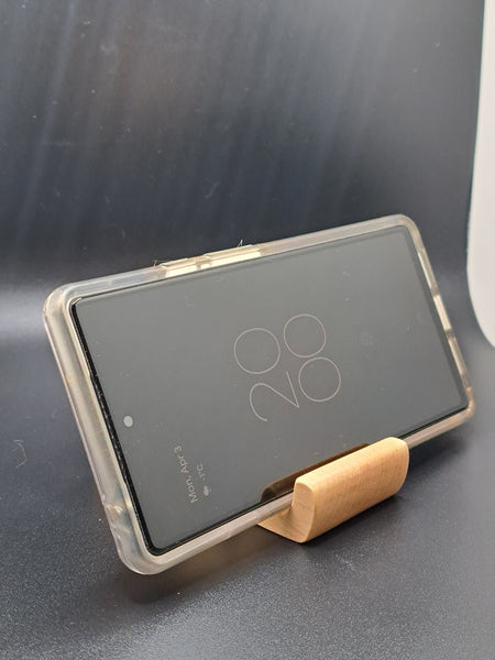 Wooden Elephant Cell Phone Stand