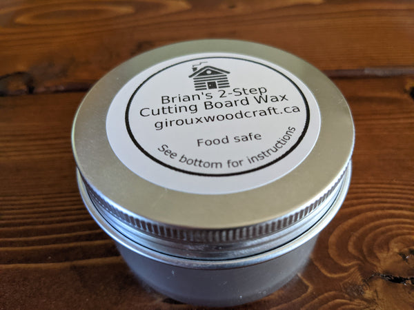 Brian's 2-Step Cutting Board Wax