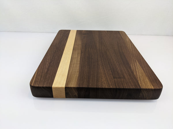 Cutting Board: Walnut w/ Maple accent
