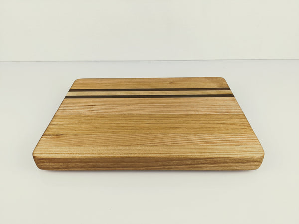 Cutting Board: Cherry w/ Walnut & Maple ( 9 x 12)