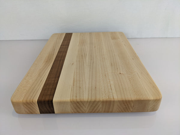 Cutting Board: Maple w/ Walnut accent ( 9 x 12)
