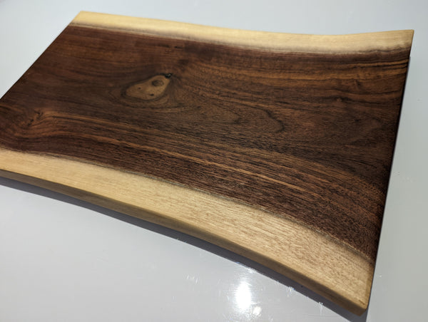 Walnut Live Edge Serving Board