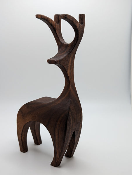 Wooden Reindeer (7" tall)