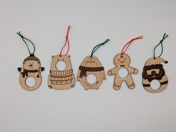 Christmas Ornaments with Lindor Chocolate
