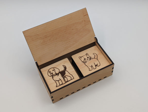 Personalized Box + Memory Game (16 pieces)