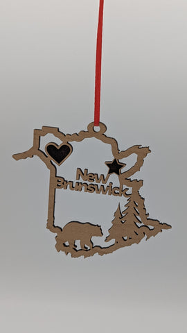 New Brunswick ornament