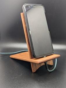 Phone Holder (Walnut) – Giroux Woodcraft